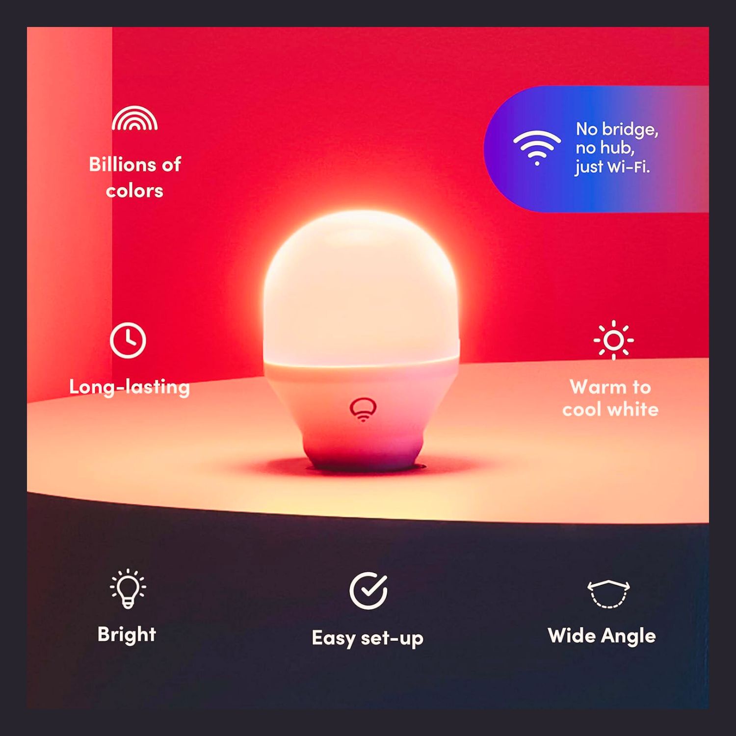 Consumer electronics: LIFX light bulb